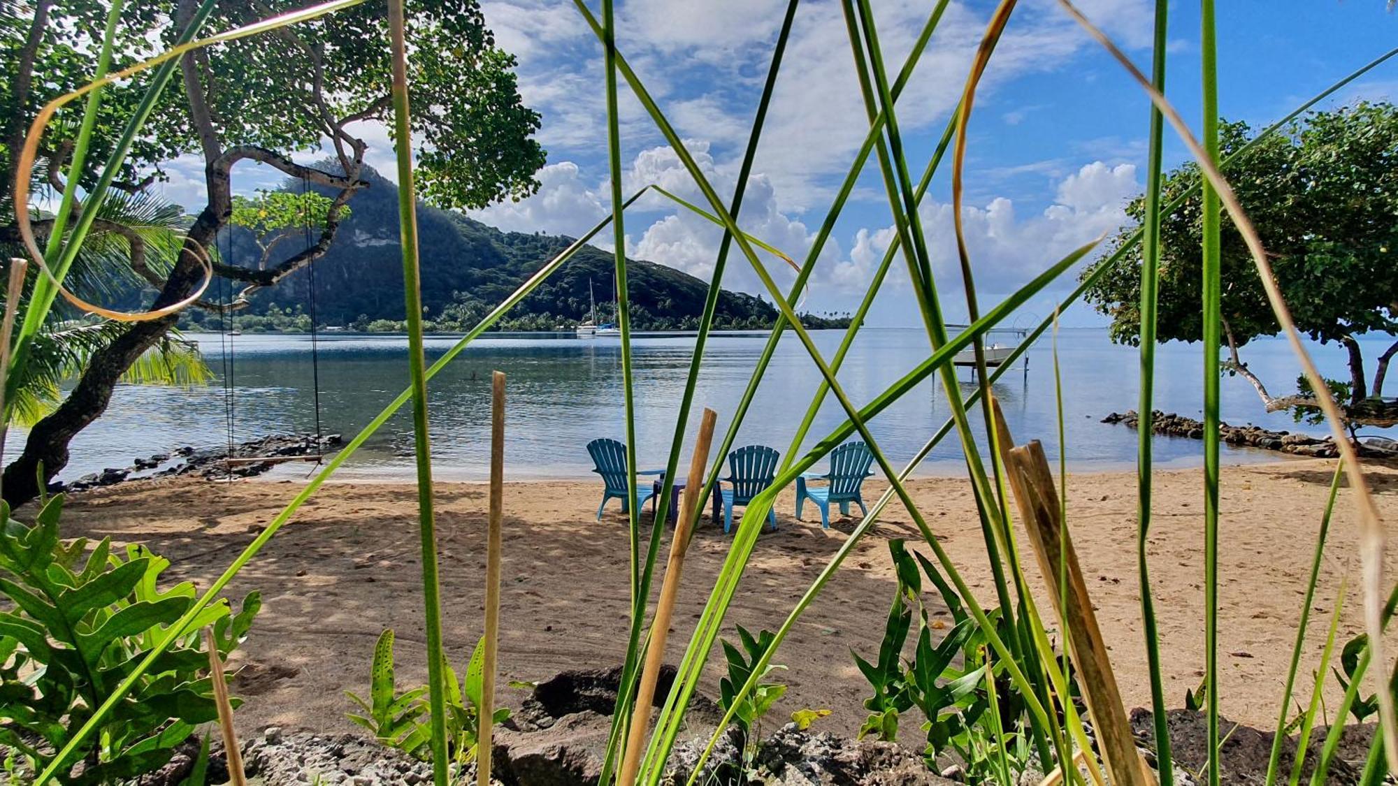 Raiatea, Opoa, Studio Du Fare Reve, Acces Mer Privatif Exterior foto